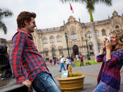 plaza de armas de Lima