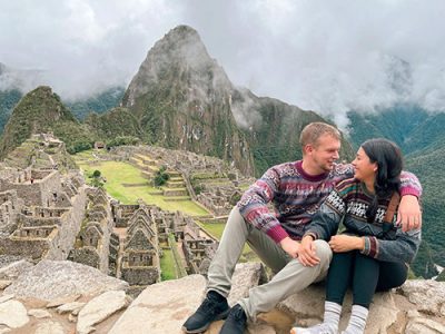 Machupicchu con pareja